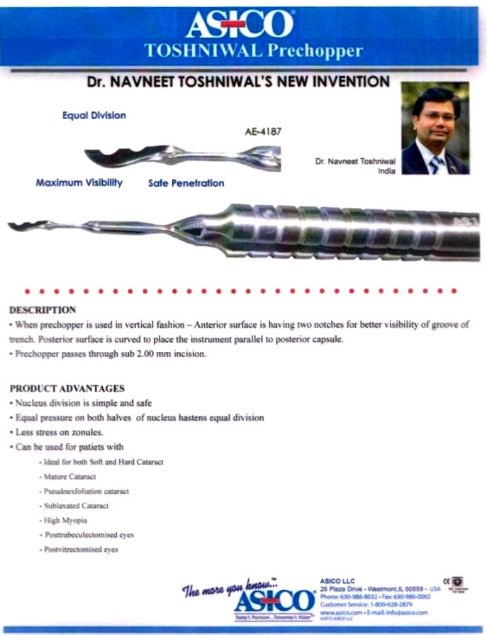 Prechopper Tool-Invented By Dr Toshniwal India